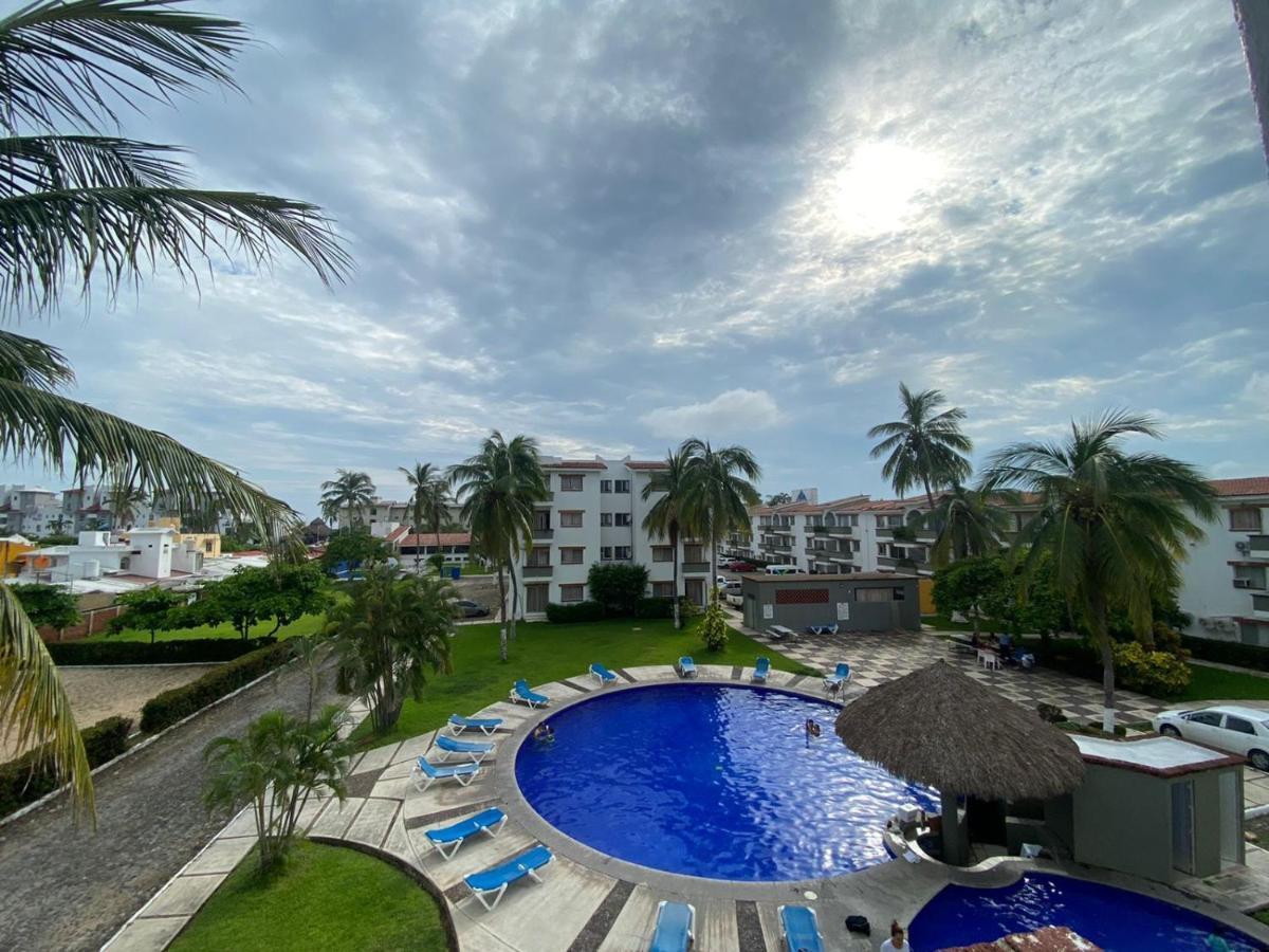 hermoso departamento, condominio suites las palmas Manzanillo Exterior foto