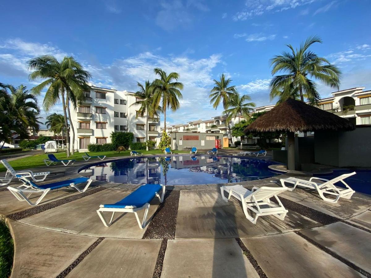 hermoso departamento, condominio suites las palmas Manzanillo Exterior foto